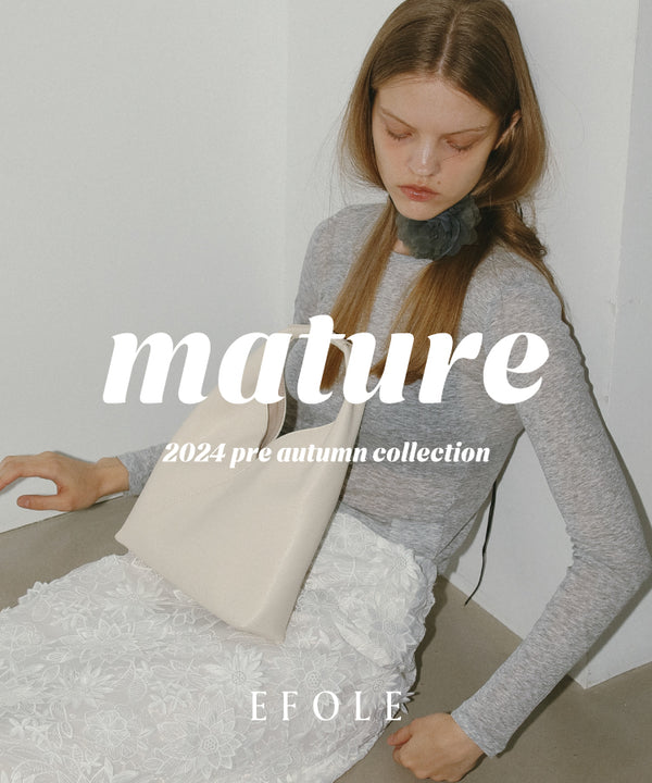 2024 pre autumn collection"mature"